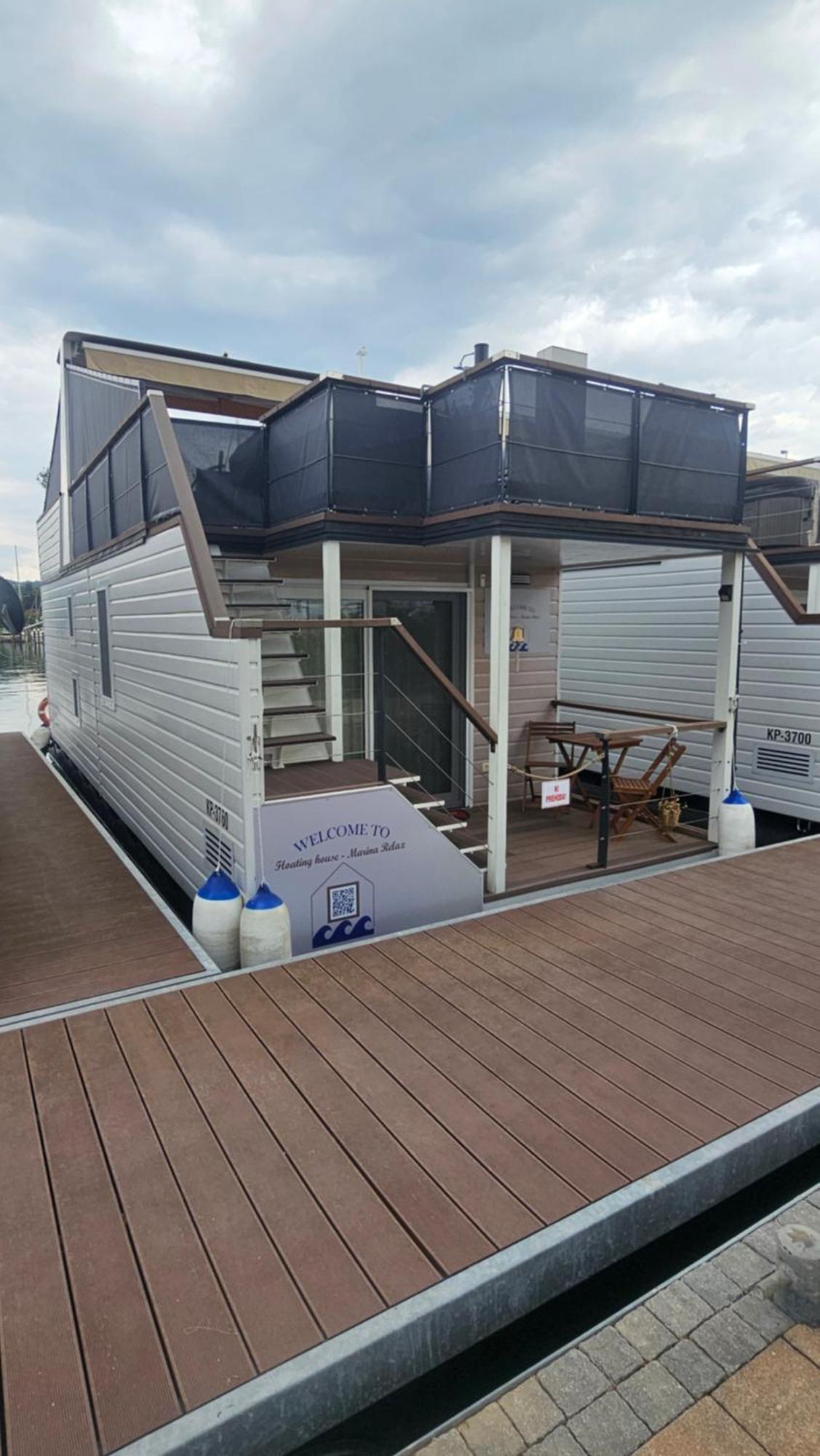 Floating House - Marina Relax Villa Portoroz Ngoại thất bức ảnh